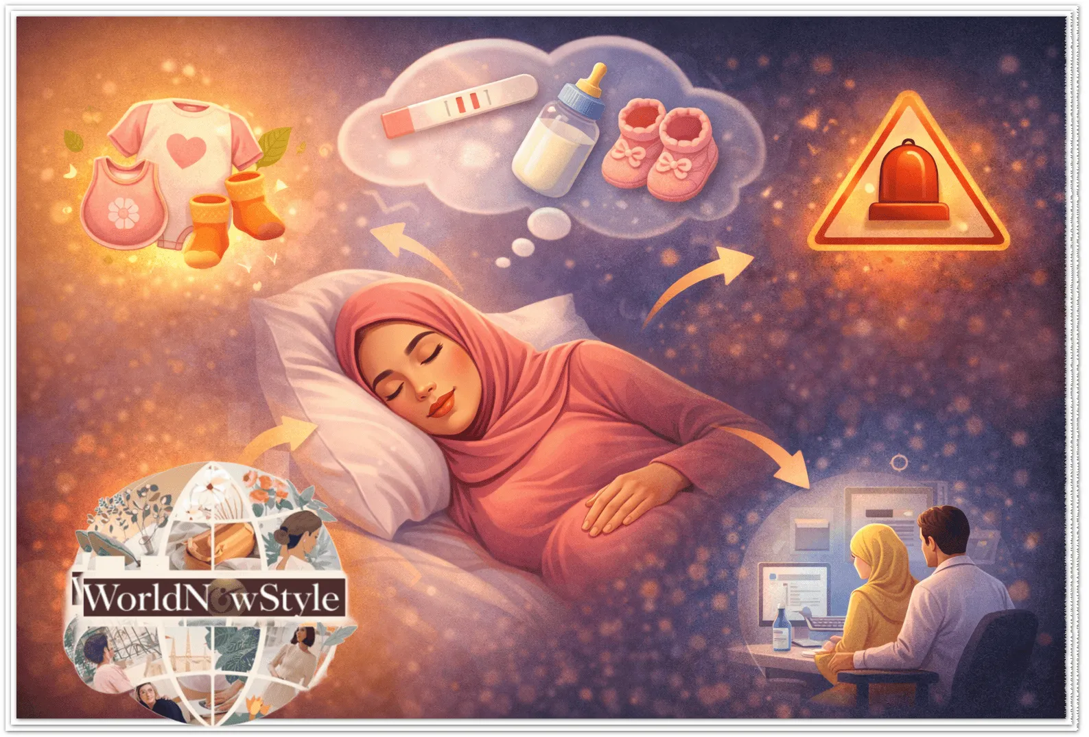 تفسير حلم الحمل للمتزوجة وهي غير حامل