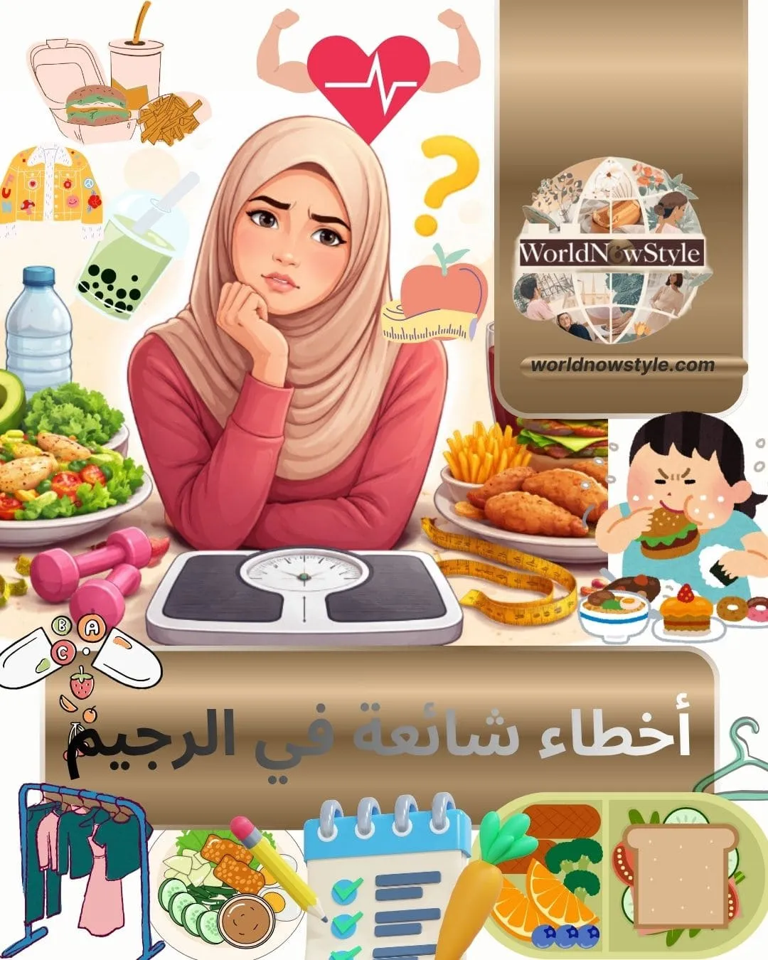 أخطاء شائعة في الرجيم