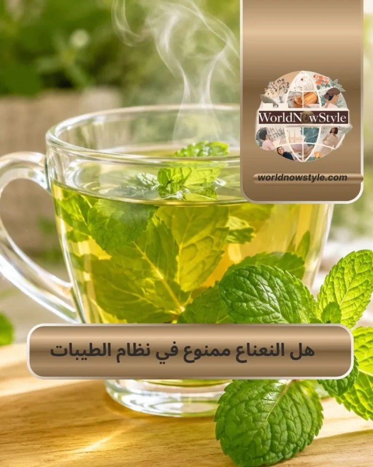 هل النعناع ممنوع في نظام الطيبات