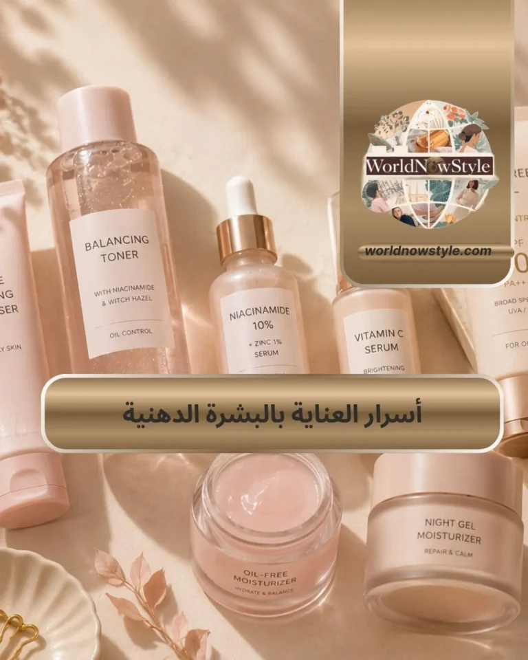 العناية بالبشرة الدهنية