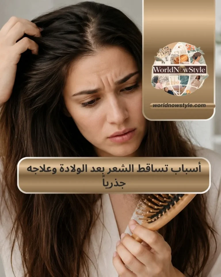 أسباب تساقط الشعر بعد الولادة وعلاجه جذرياً