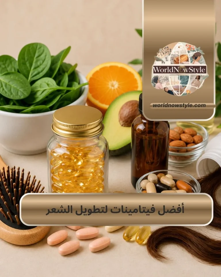 أفضل فيتامينات لتطويل الشعر